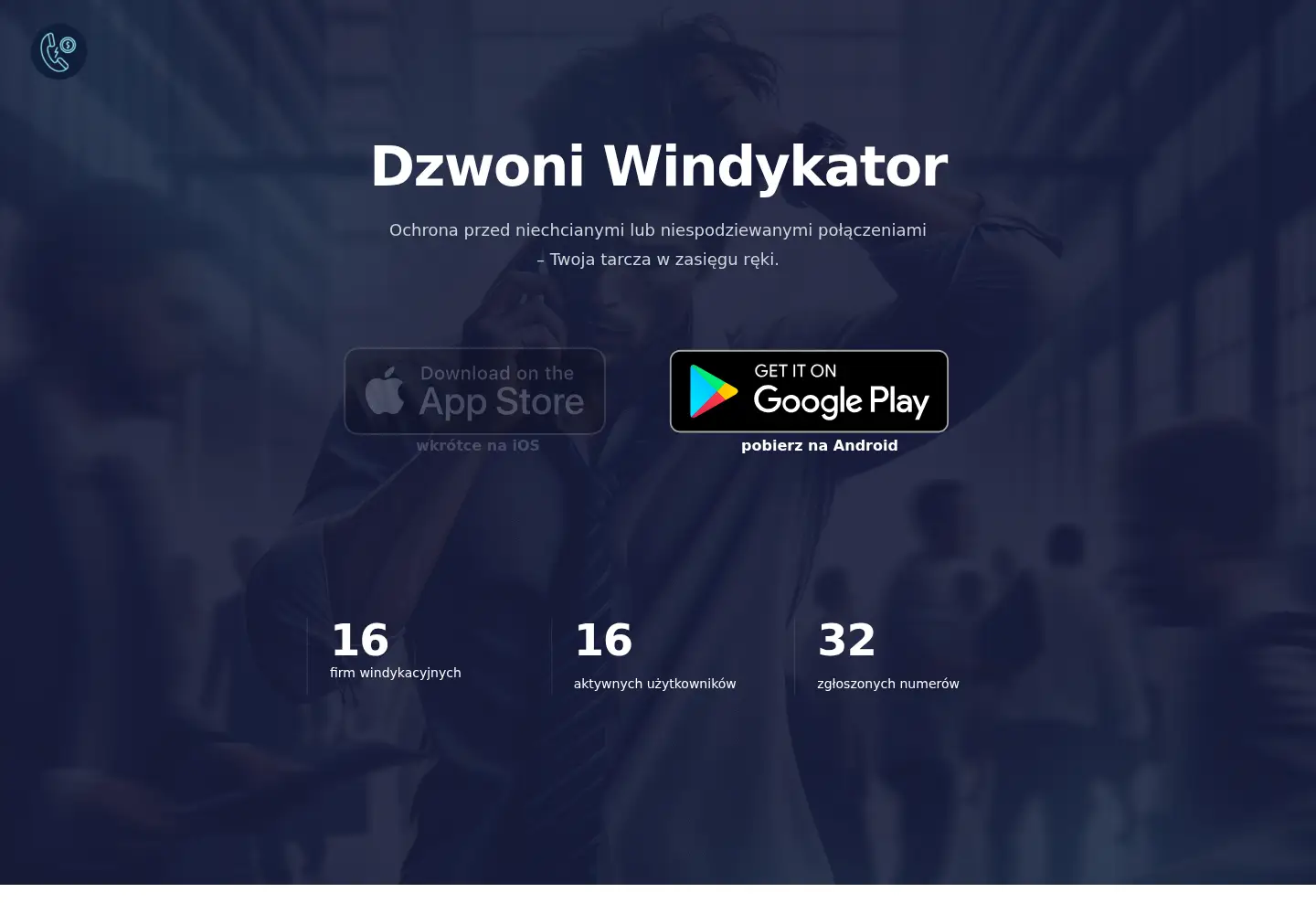 Captured homepage of dzwoniwindykator.pl in the current scan