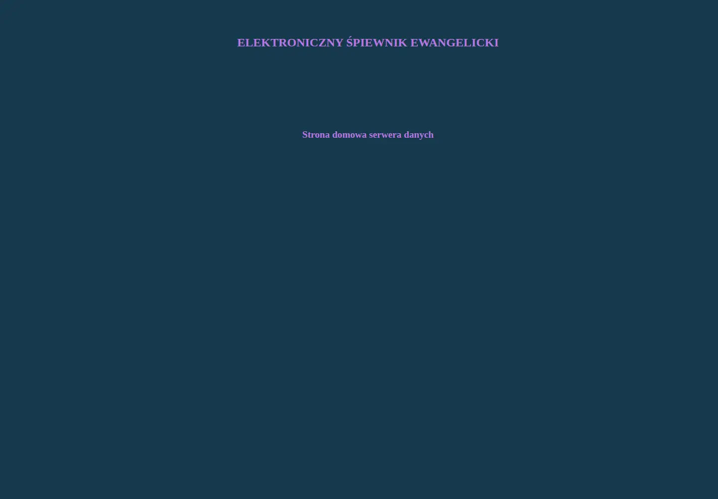 Screenshot of espiewnik.pl