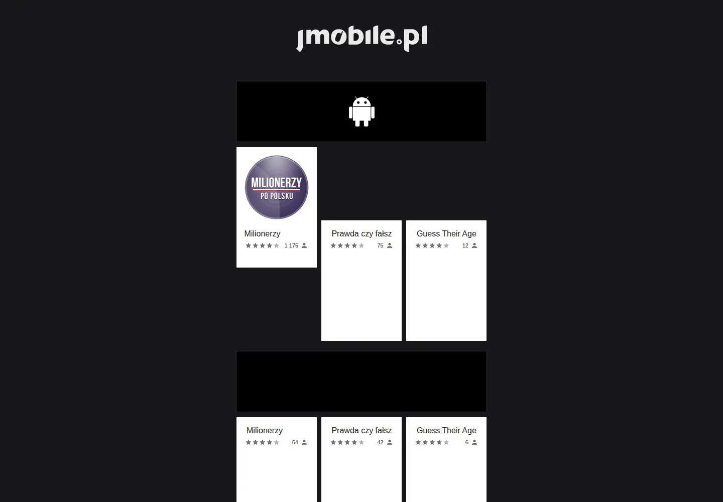 Screenshot of jmobile.pl