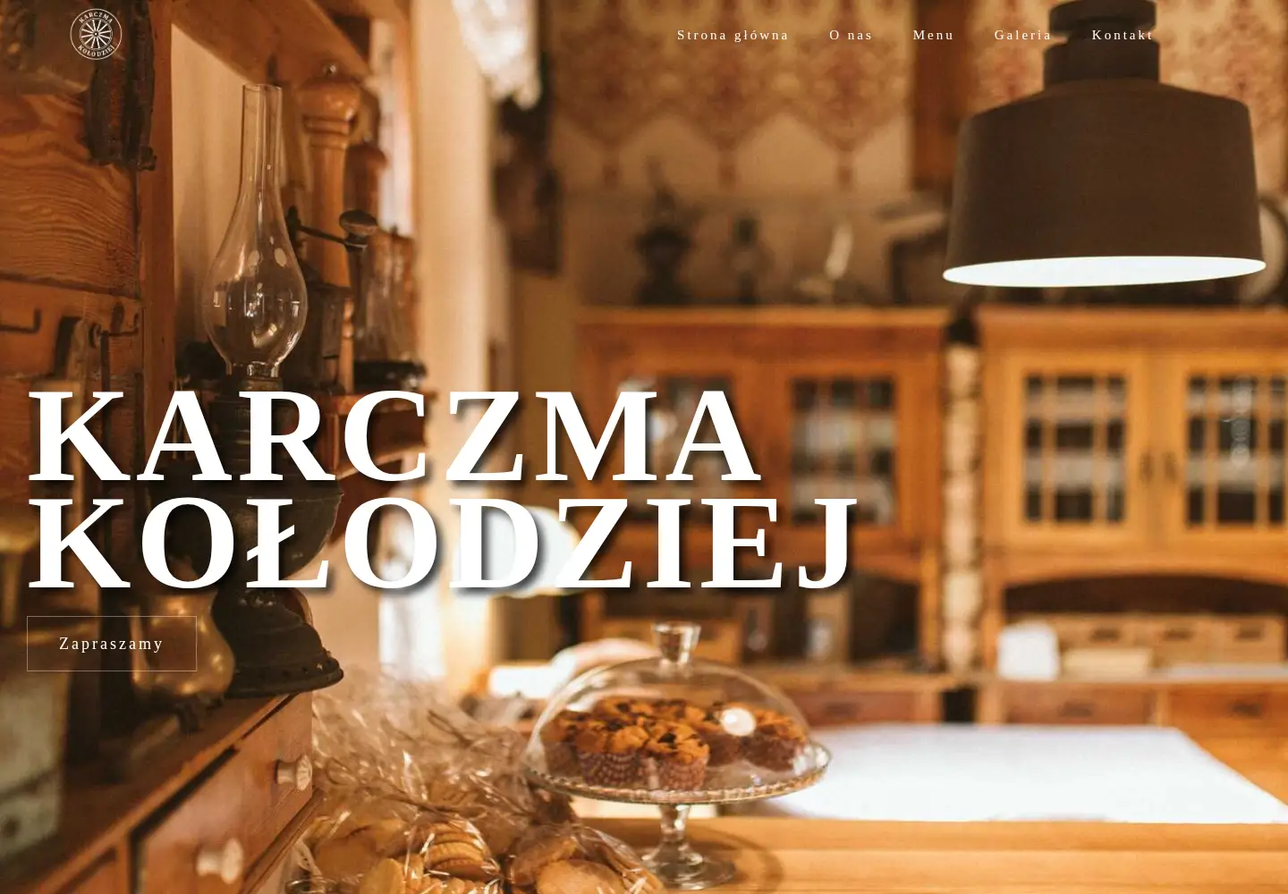 Captured homepage of karczmakolodziej.pl in the current scan