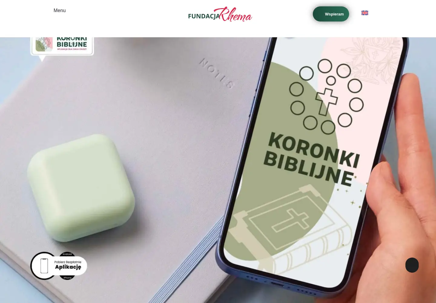 Captured homepage of koronki-biblijne.pl in the current scan