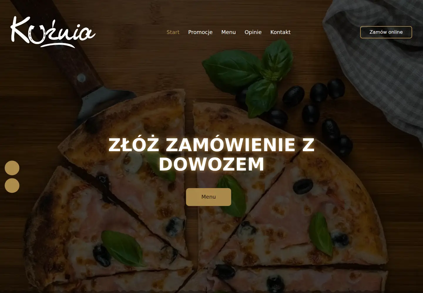 Screenshot of kuzniamelgiew.pl