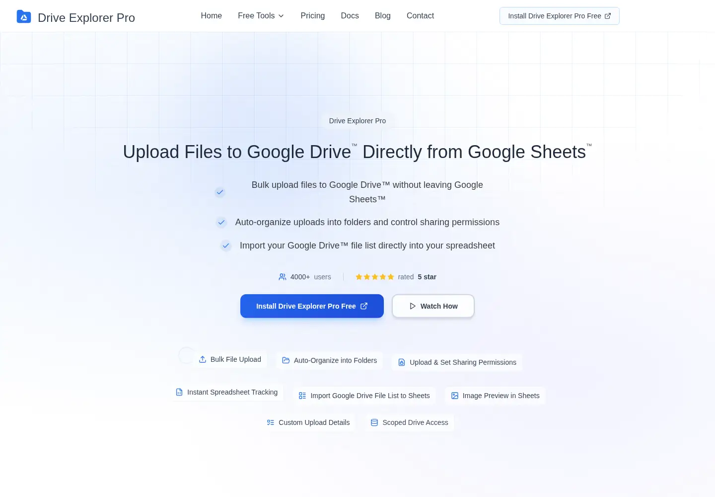 Screenshot of driveexplorer.pro