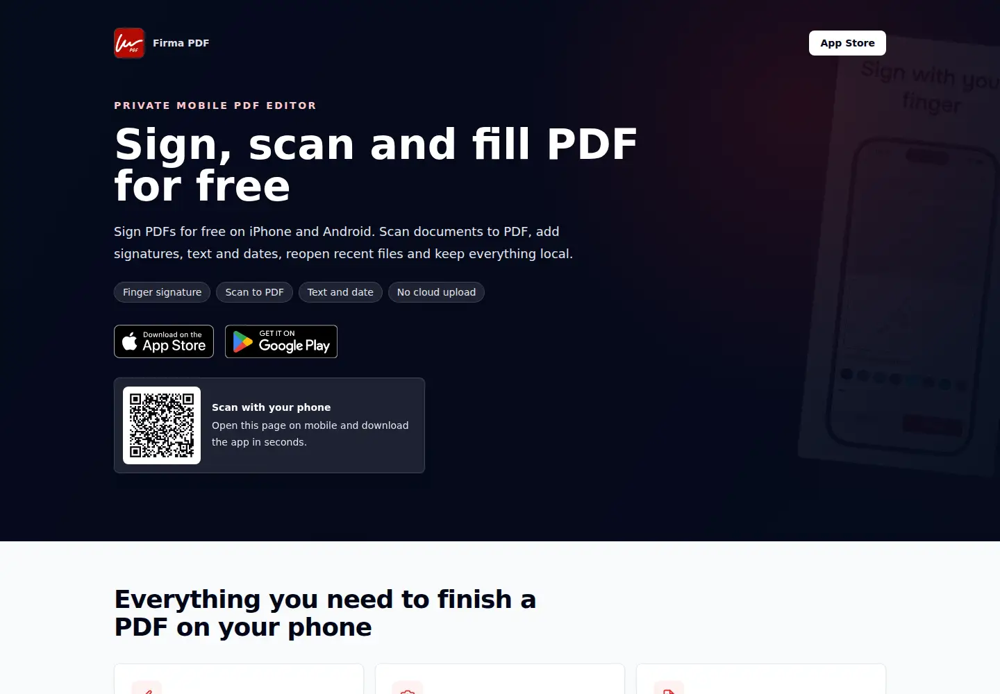 Captured homepage of firmapdf.pro in the current scan