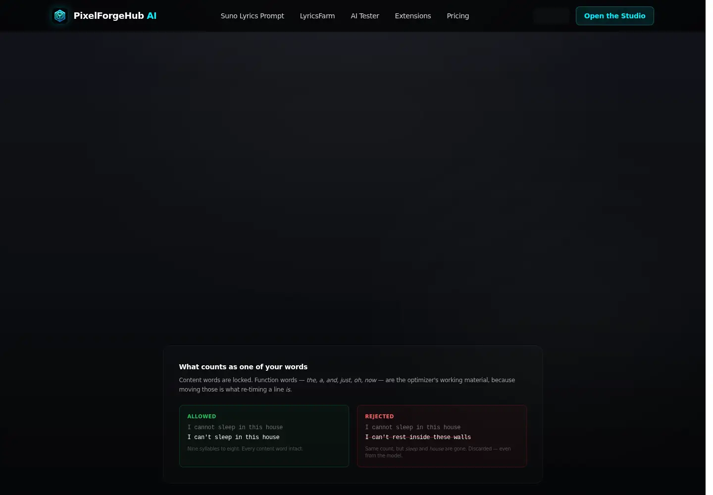 Screenshot of pixelforgehub.pro