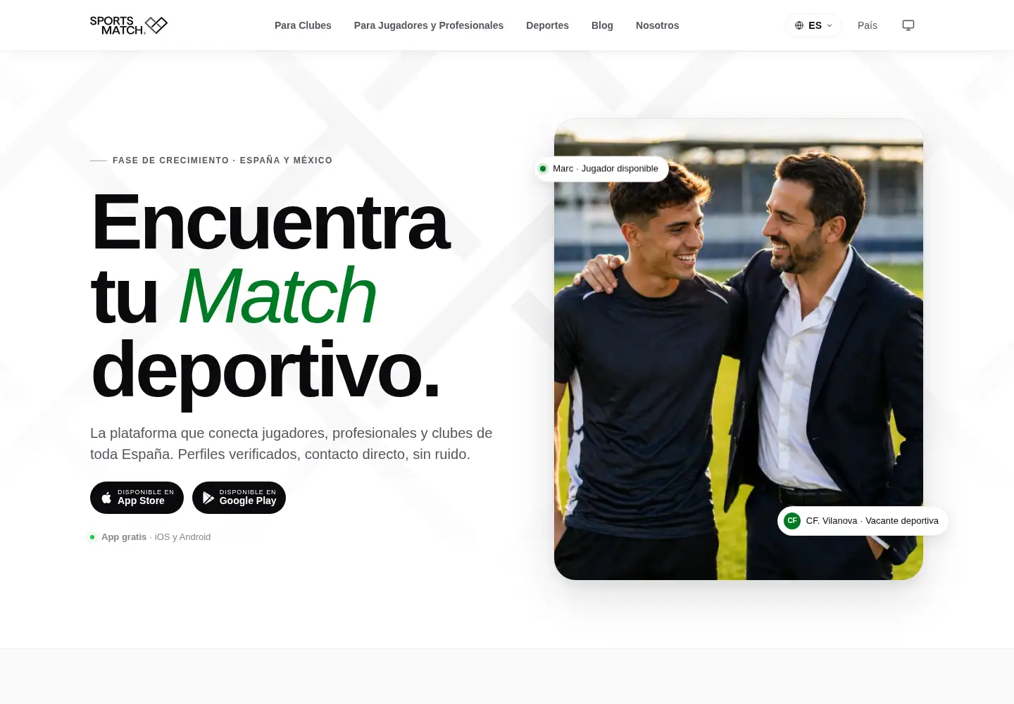 Screenshot of sportsmatch.pro