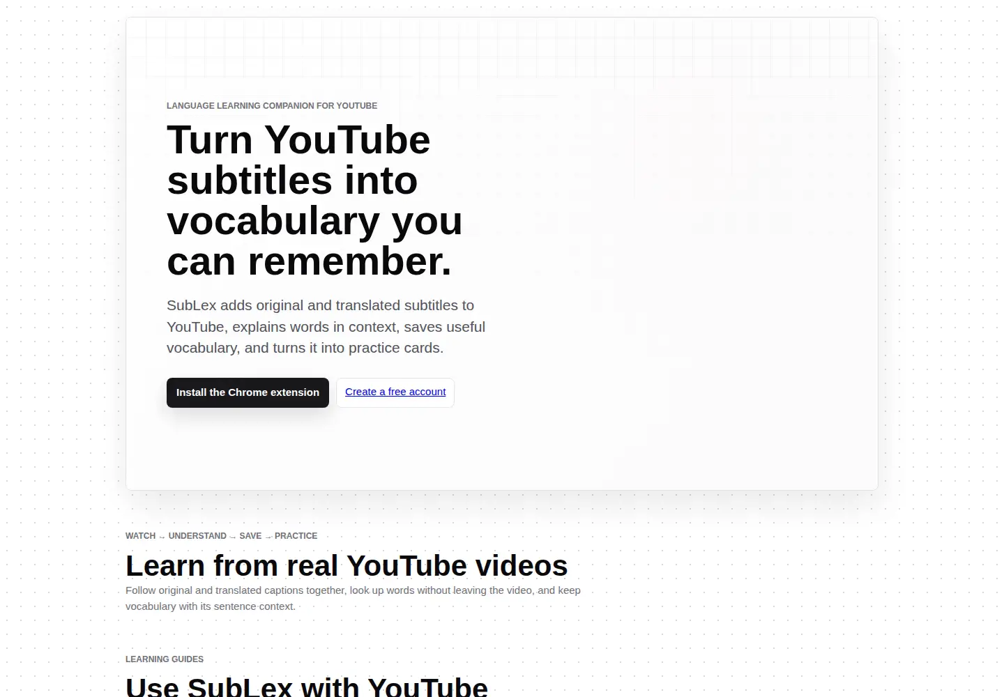 Screenshot of sublex.pro