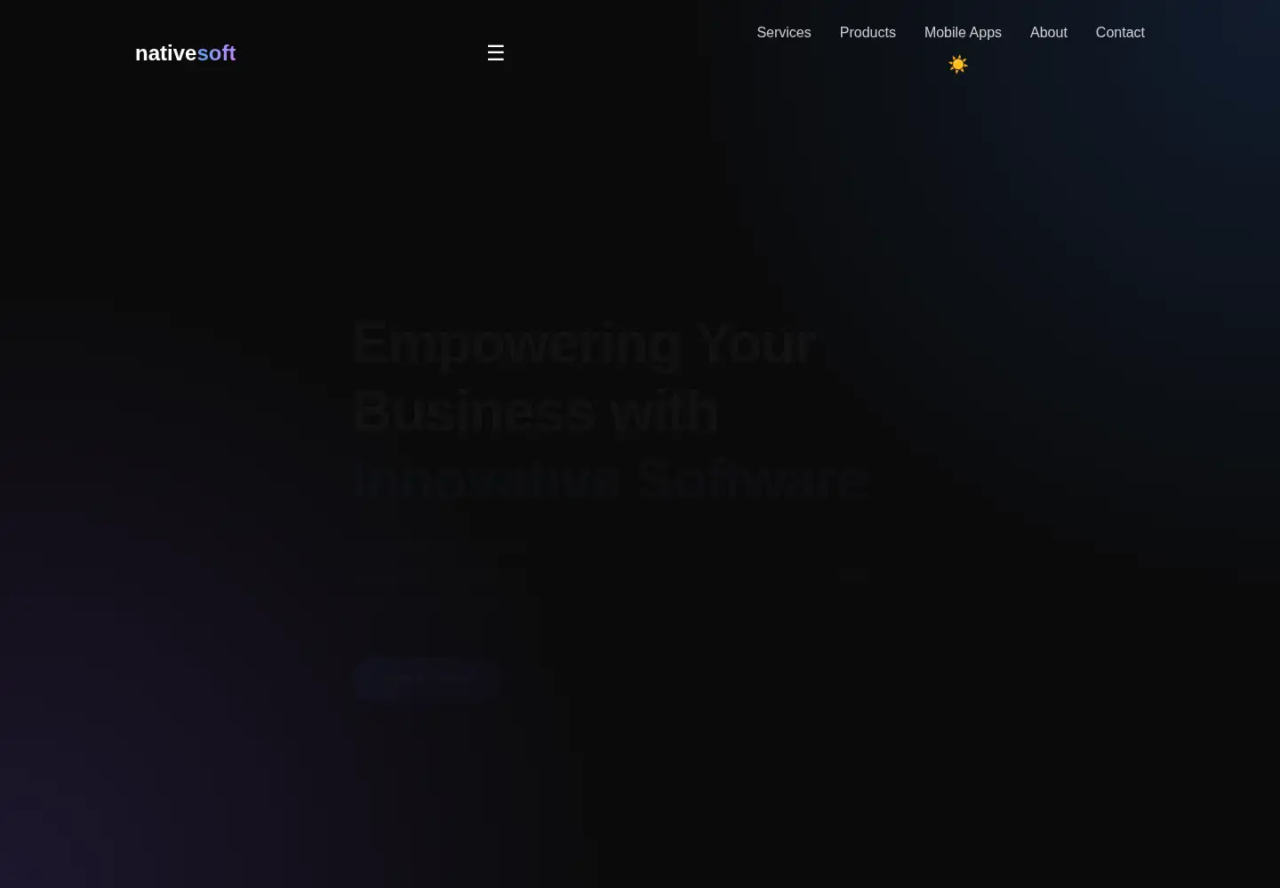 Screenshot of nativesoft.ro
