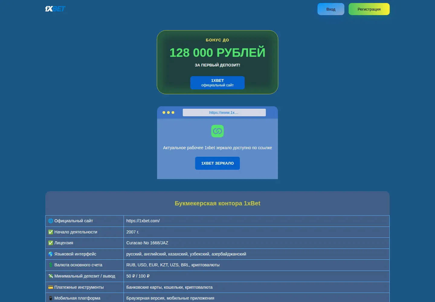 Screenshot of 8xxzerkalo.ru