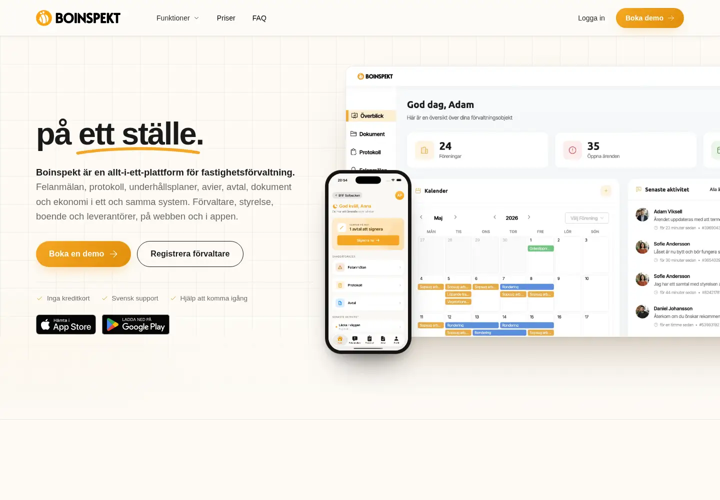 Screenshot of boinspekt.se