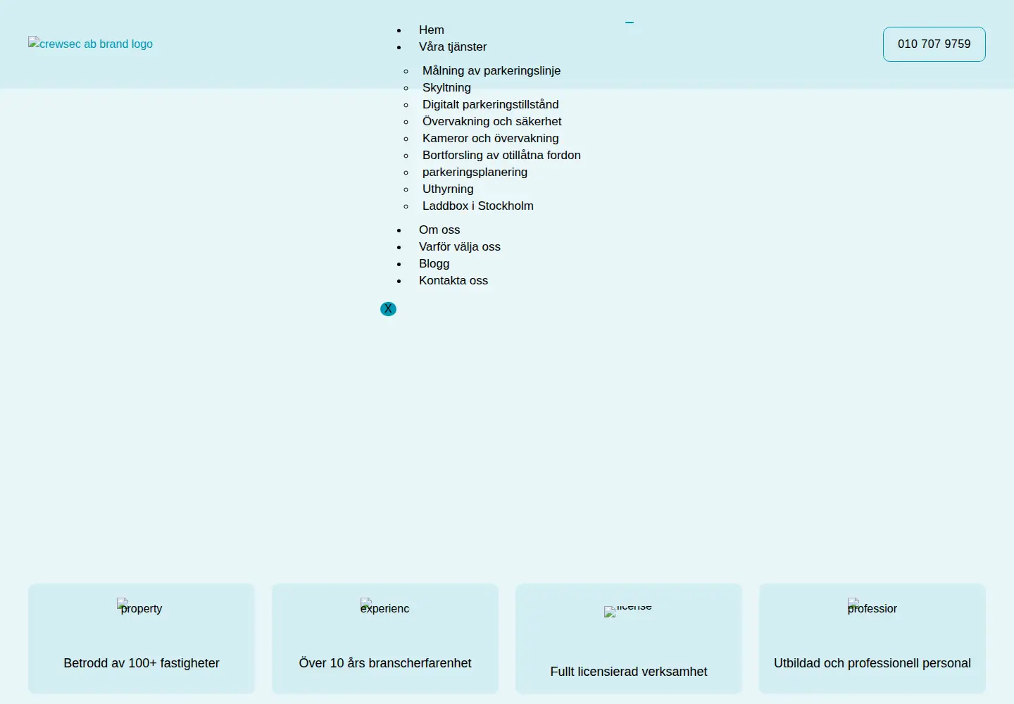 Screenshot of crewsec.se