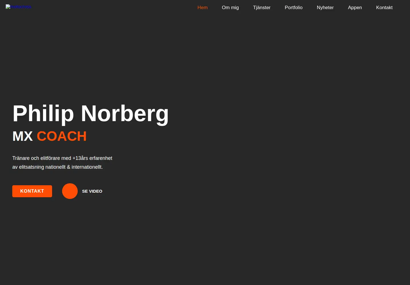 Screenshot of norbergracing.se