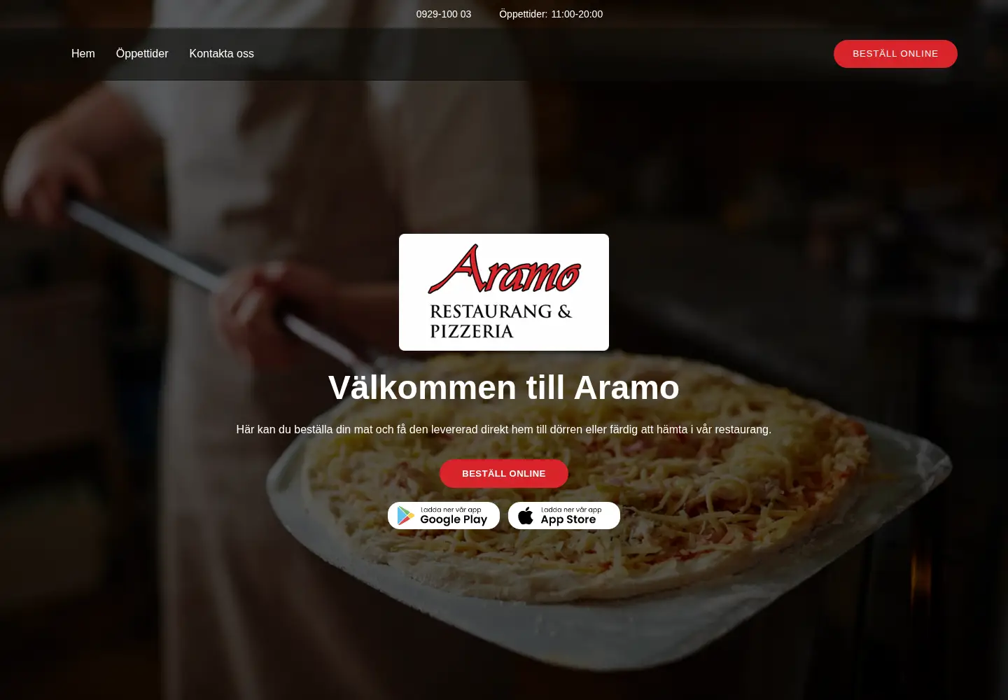 Captured homepage of restaurangangeln.se in the current scan