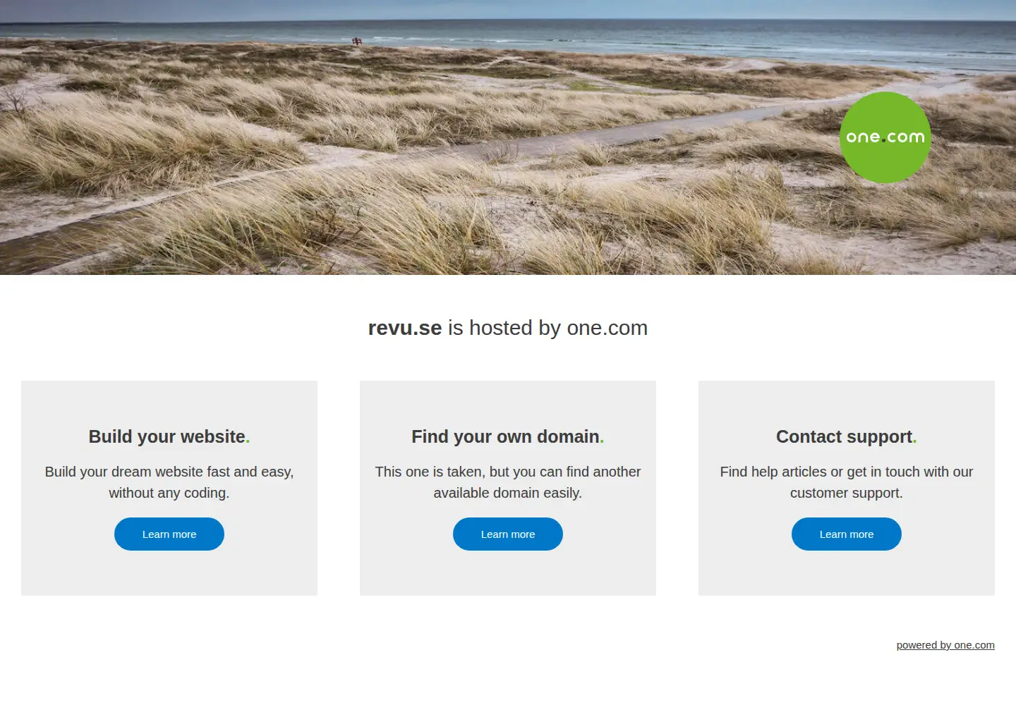 Screenshot of revu.se
