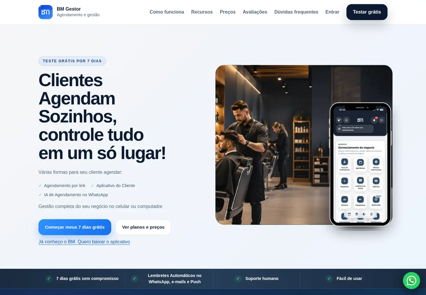 Screenshot of bmsistemasdev.site