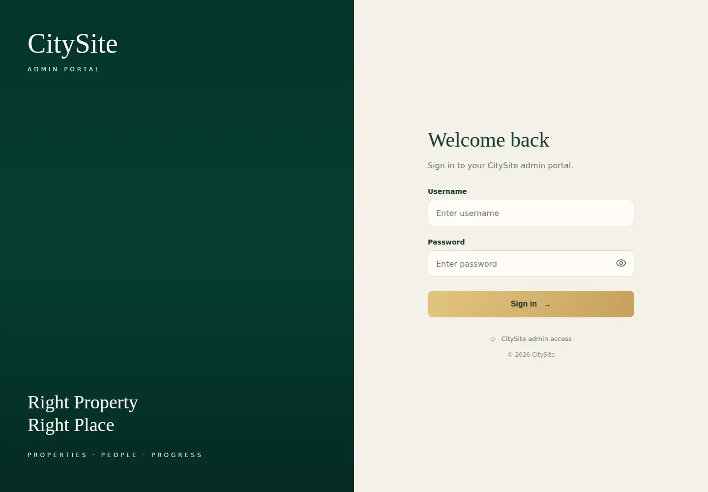 Screenshot of citysite.site