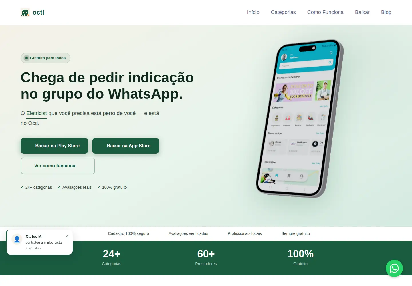 Screenshot of octi.site