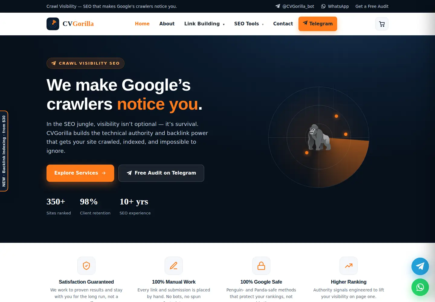 Screenshot of seolinkmetricx.site