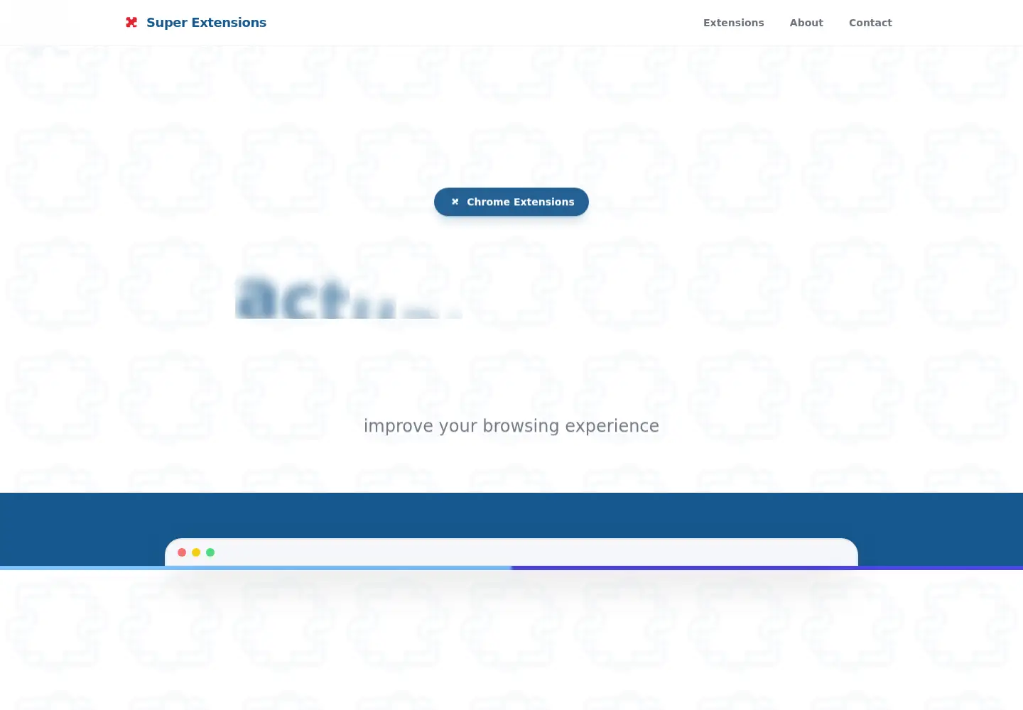 Screenshot of superextensions.site