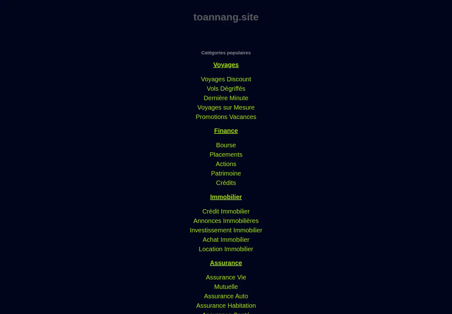 Screenshot of toannang.site