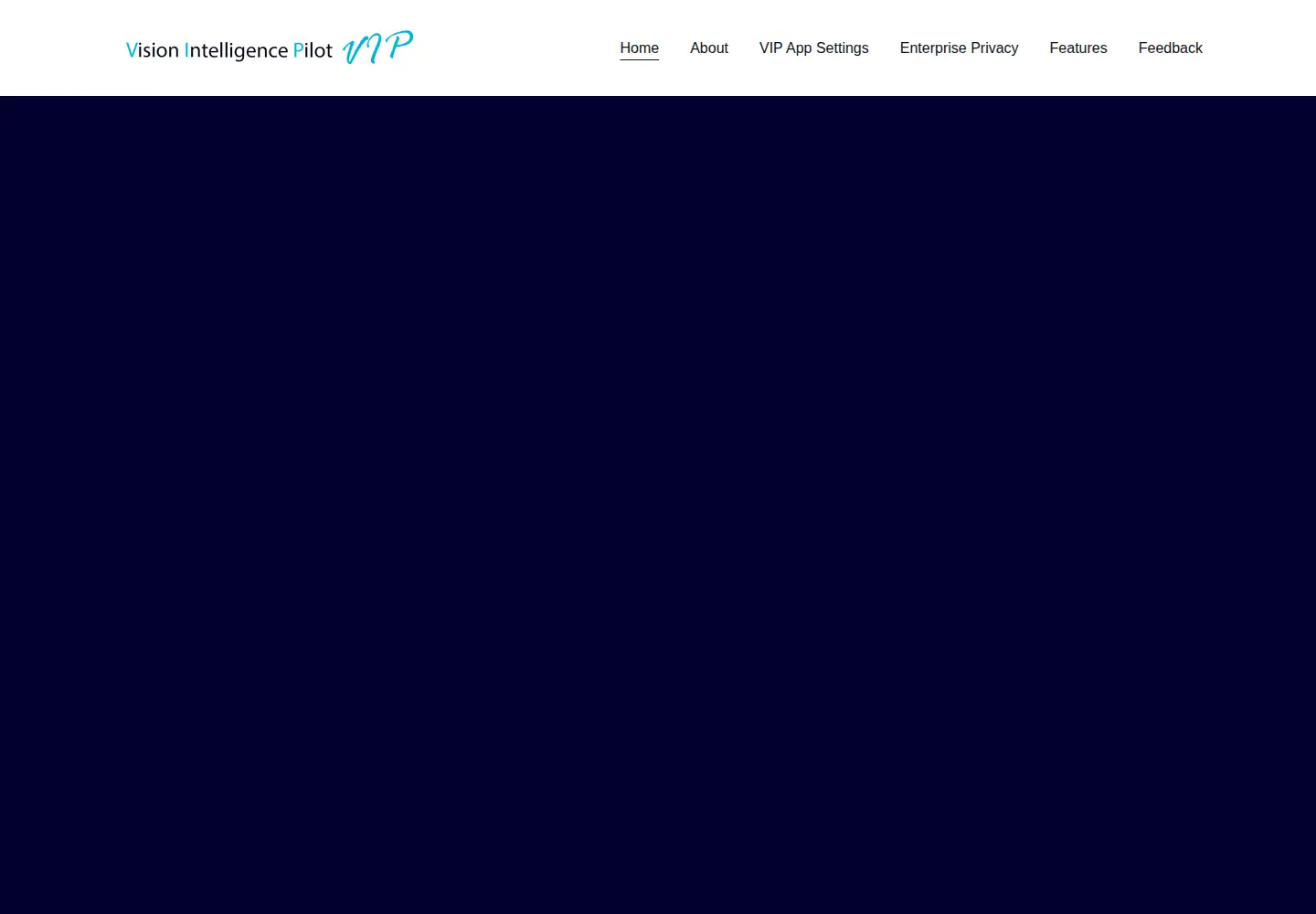 Screenshot of visionpilot.site