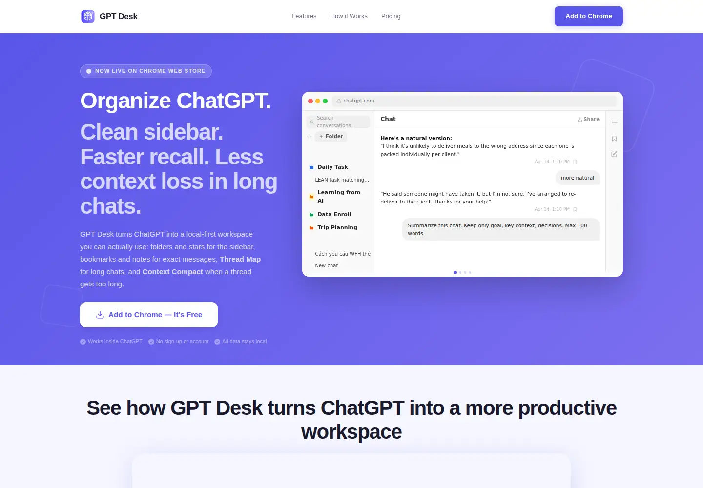Screenshot of gptdesk.space