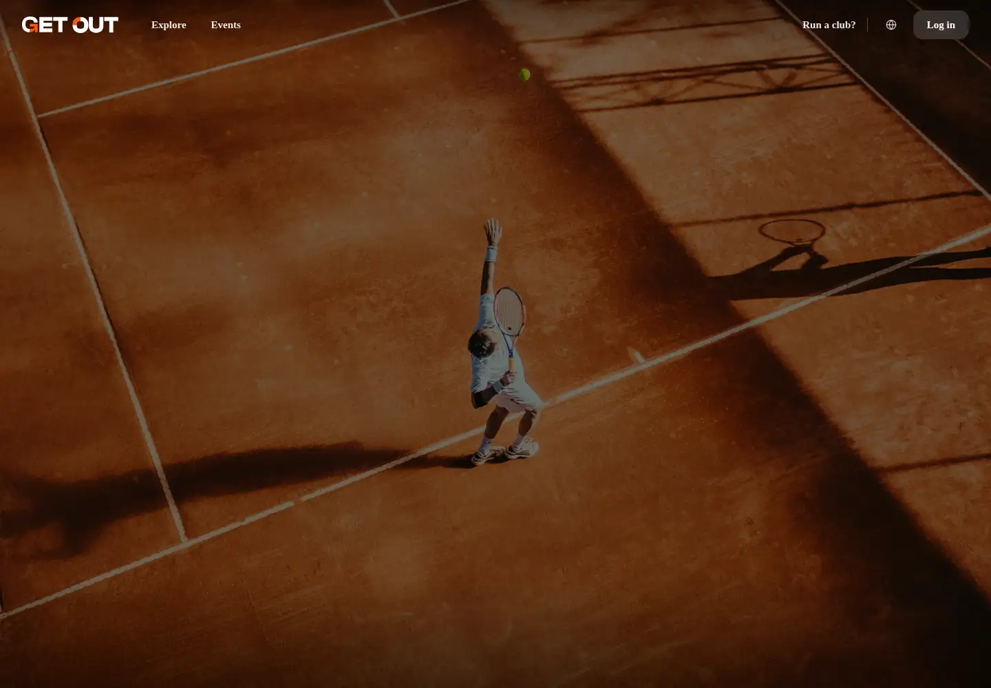 Screenshot of getout.sport