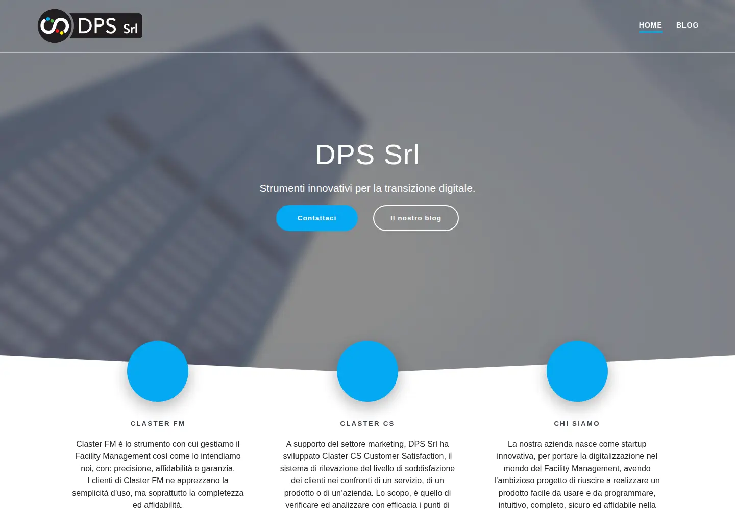Screenshot of dps.srl
