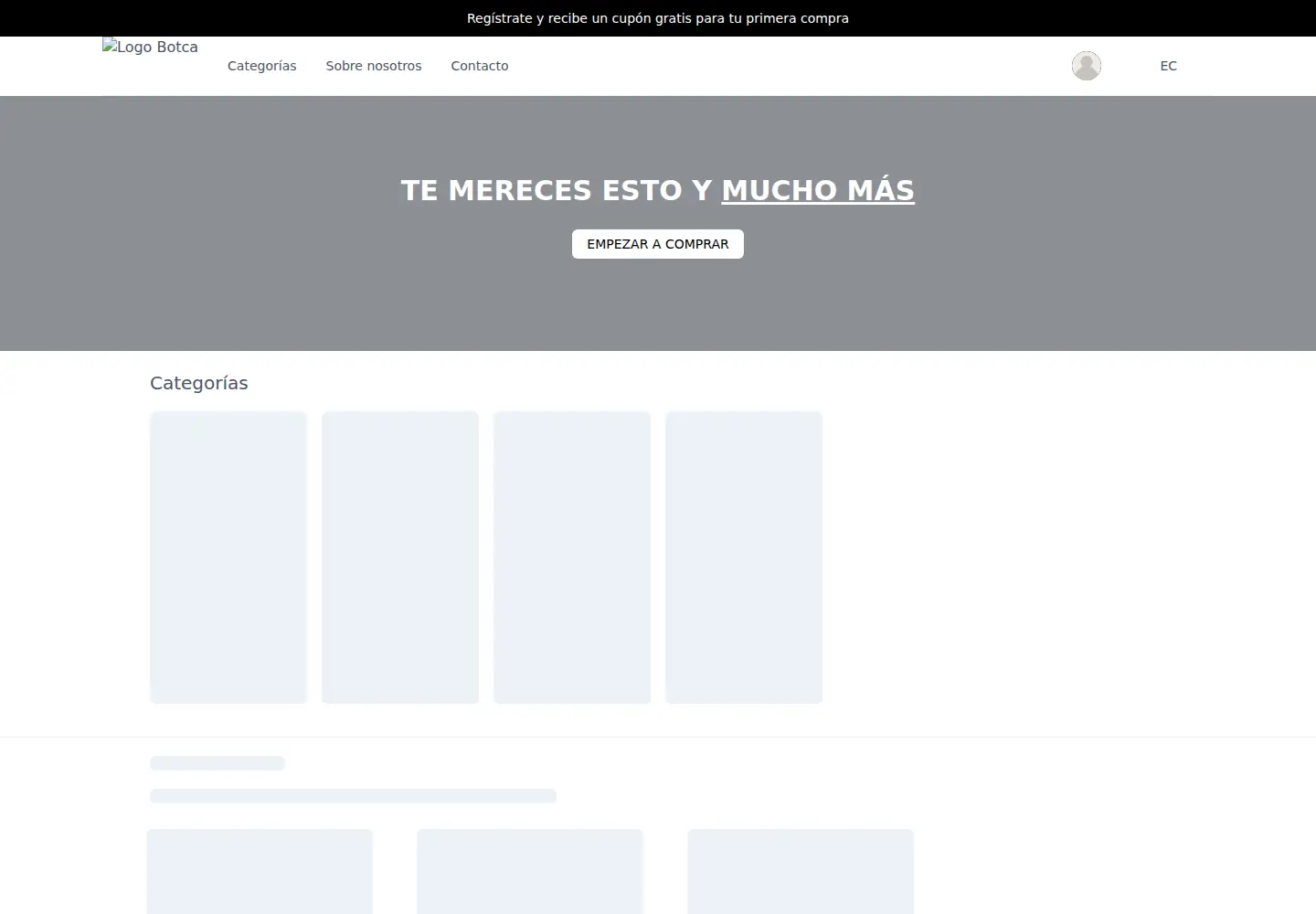 Screenshot of botca.store