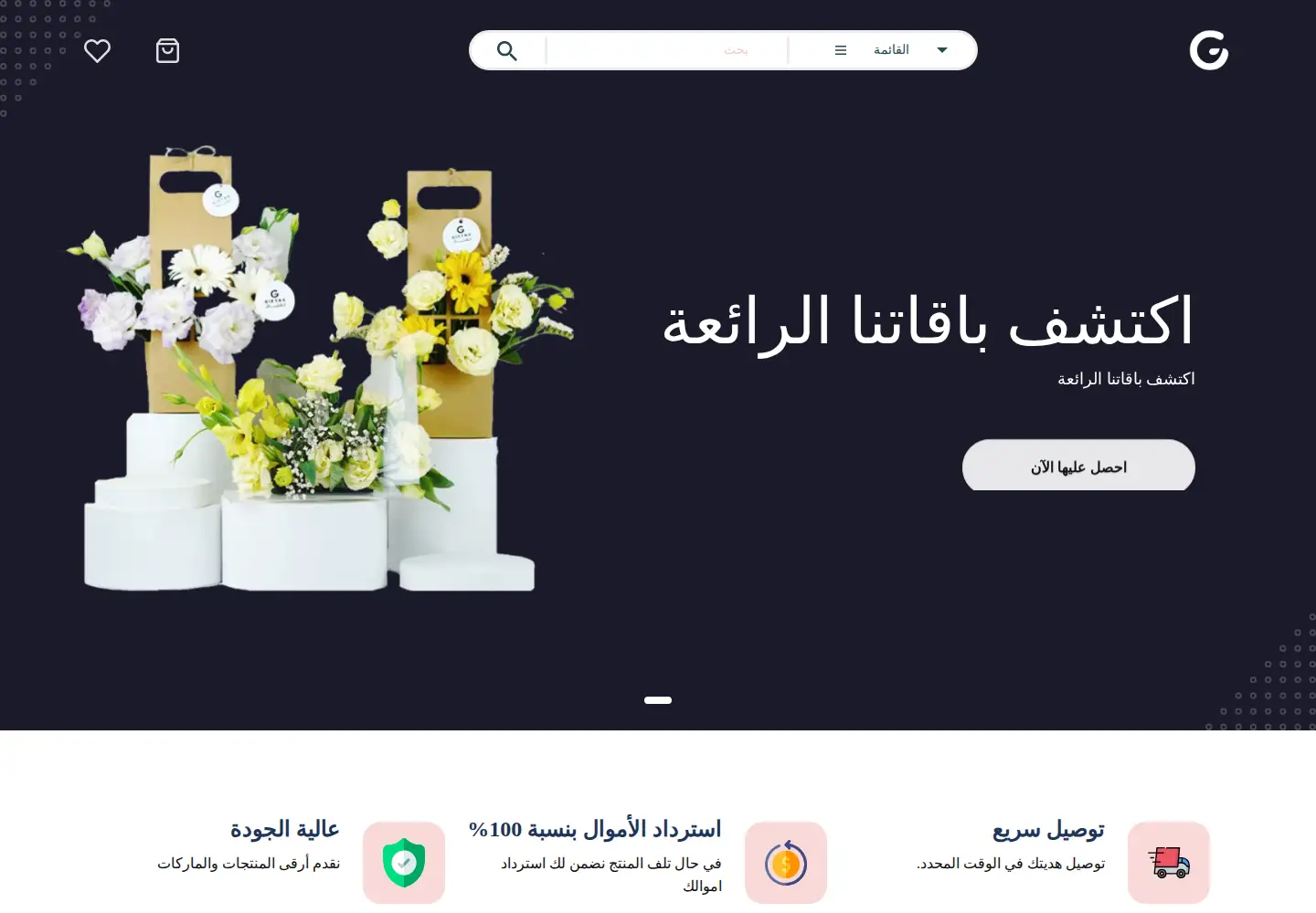 Captured homepage of giftak.store in the current scan