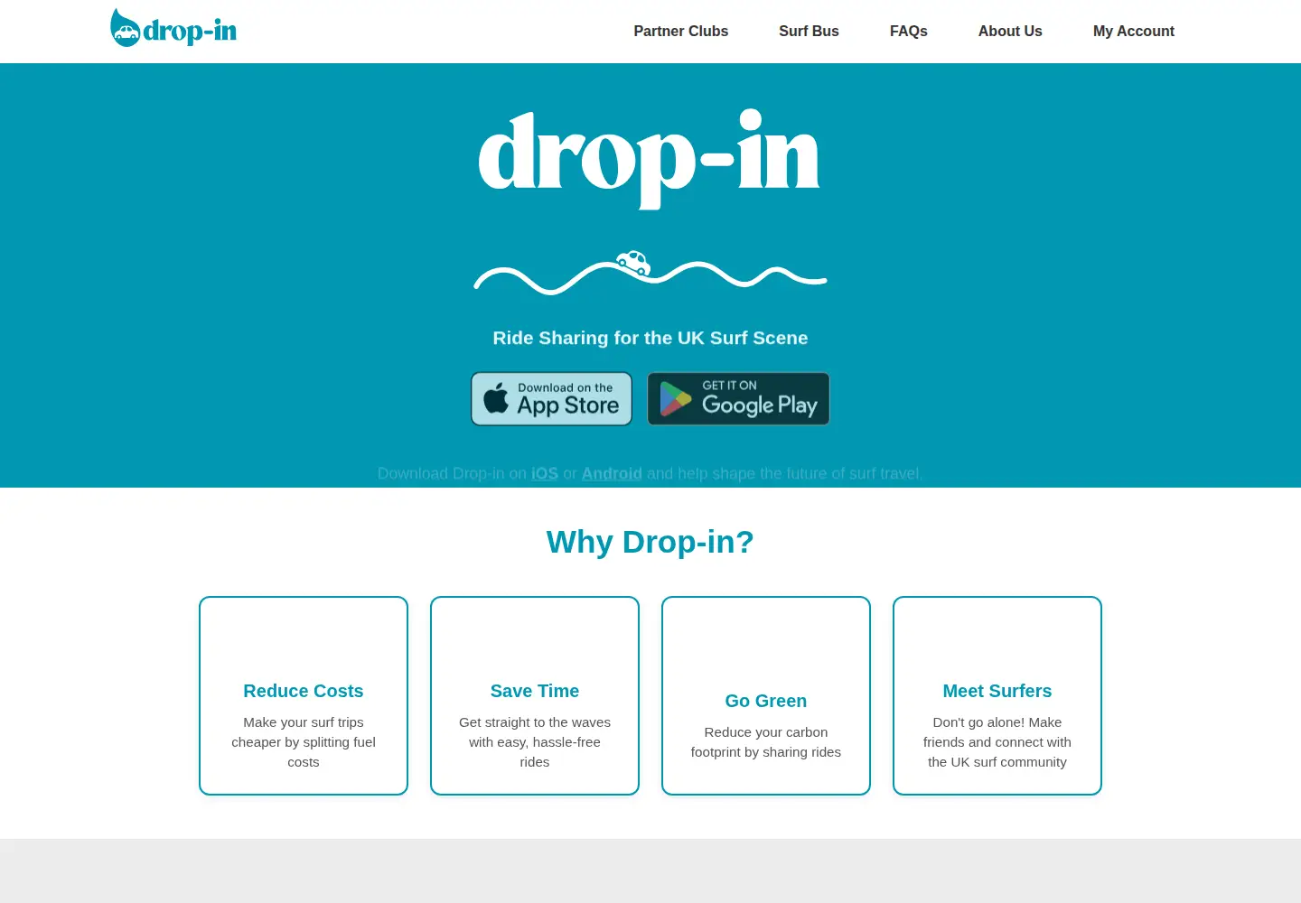 Screenshot of drop-in.surf