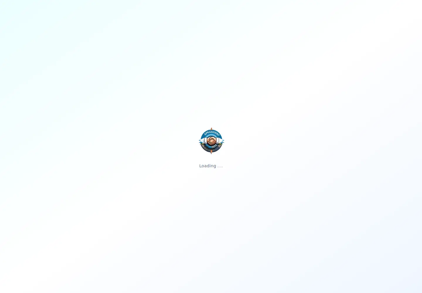 Captured homepage of apkaagent.tech in the current scan