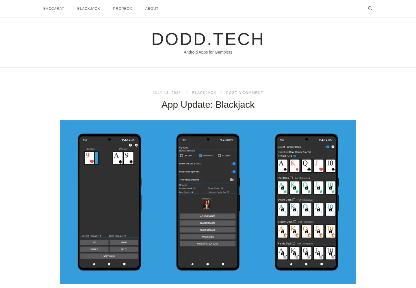 Screenshot of dodd.tech