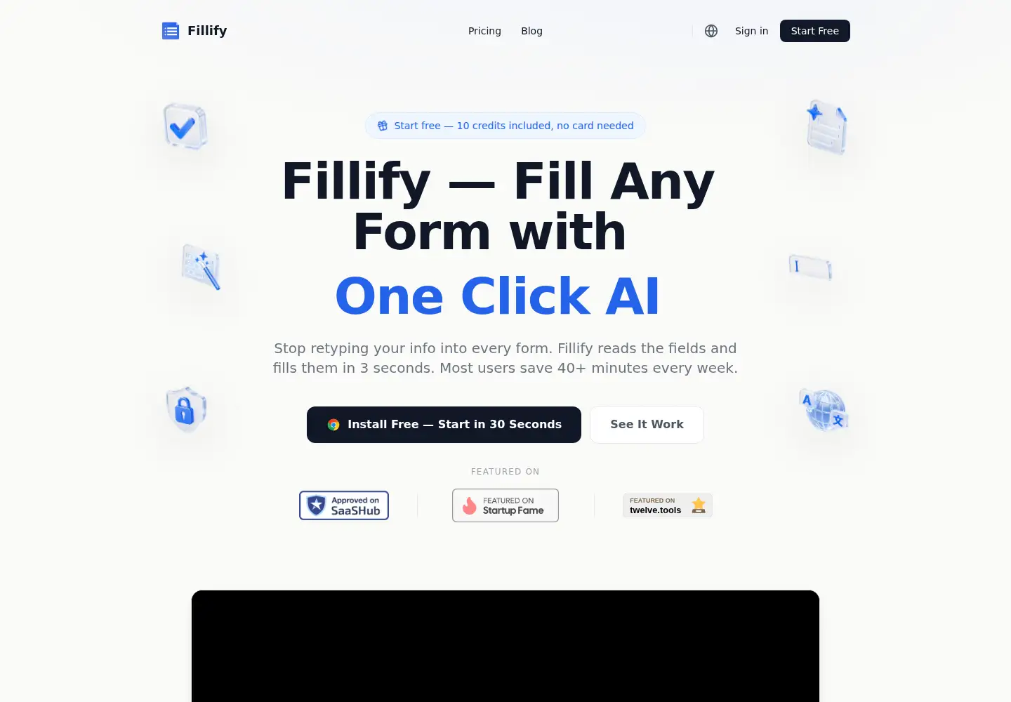 Screenshot of fillify.tech
