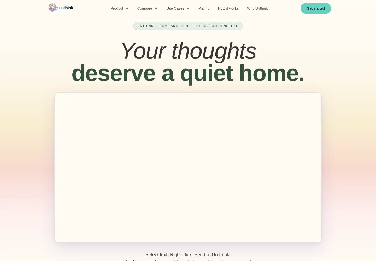 Screenshot of letsunthink.tech