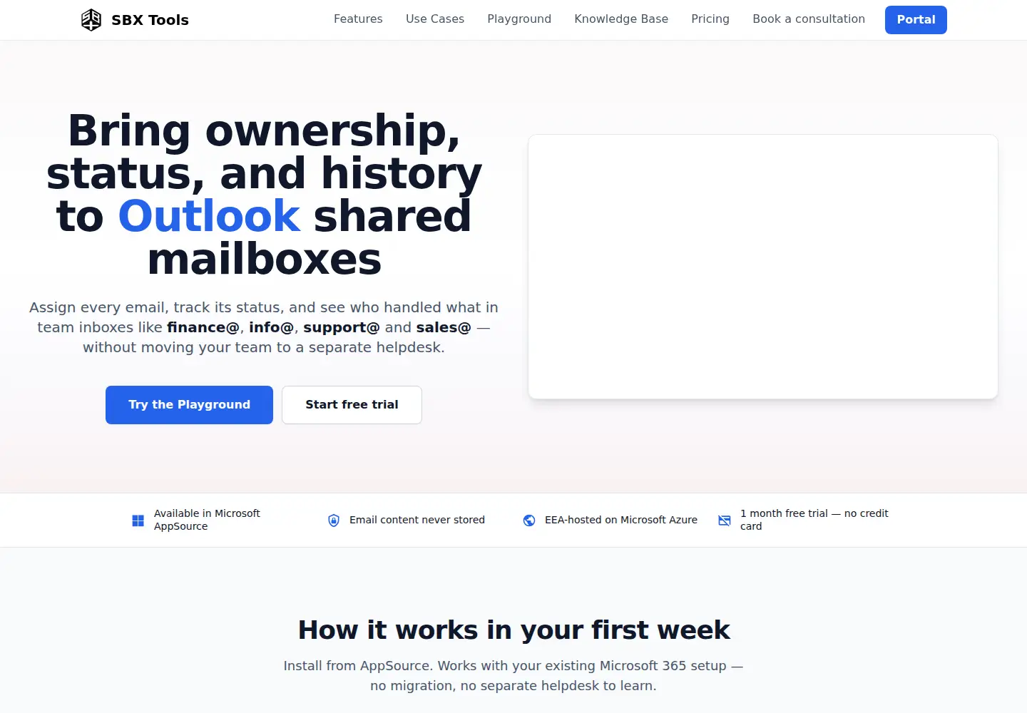 Captured homepage of sbx.tools in the current scan