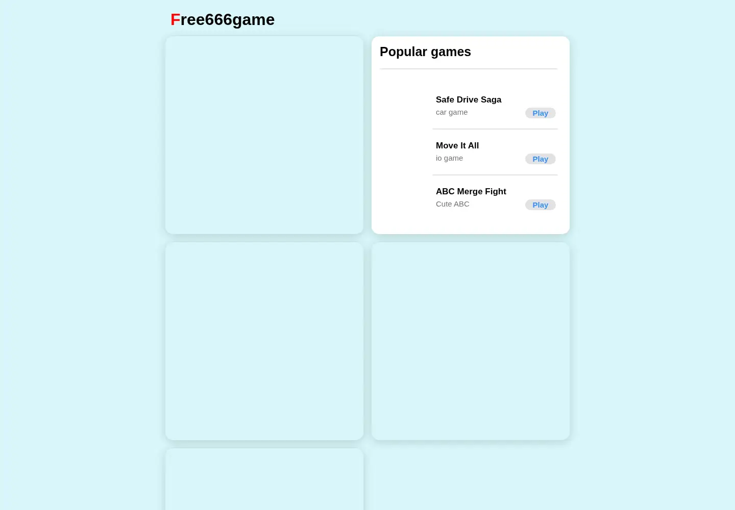 Screenshot of free666game.top