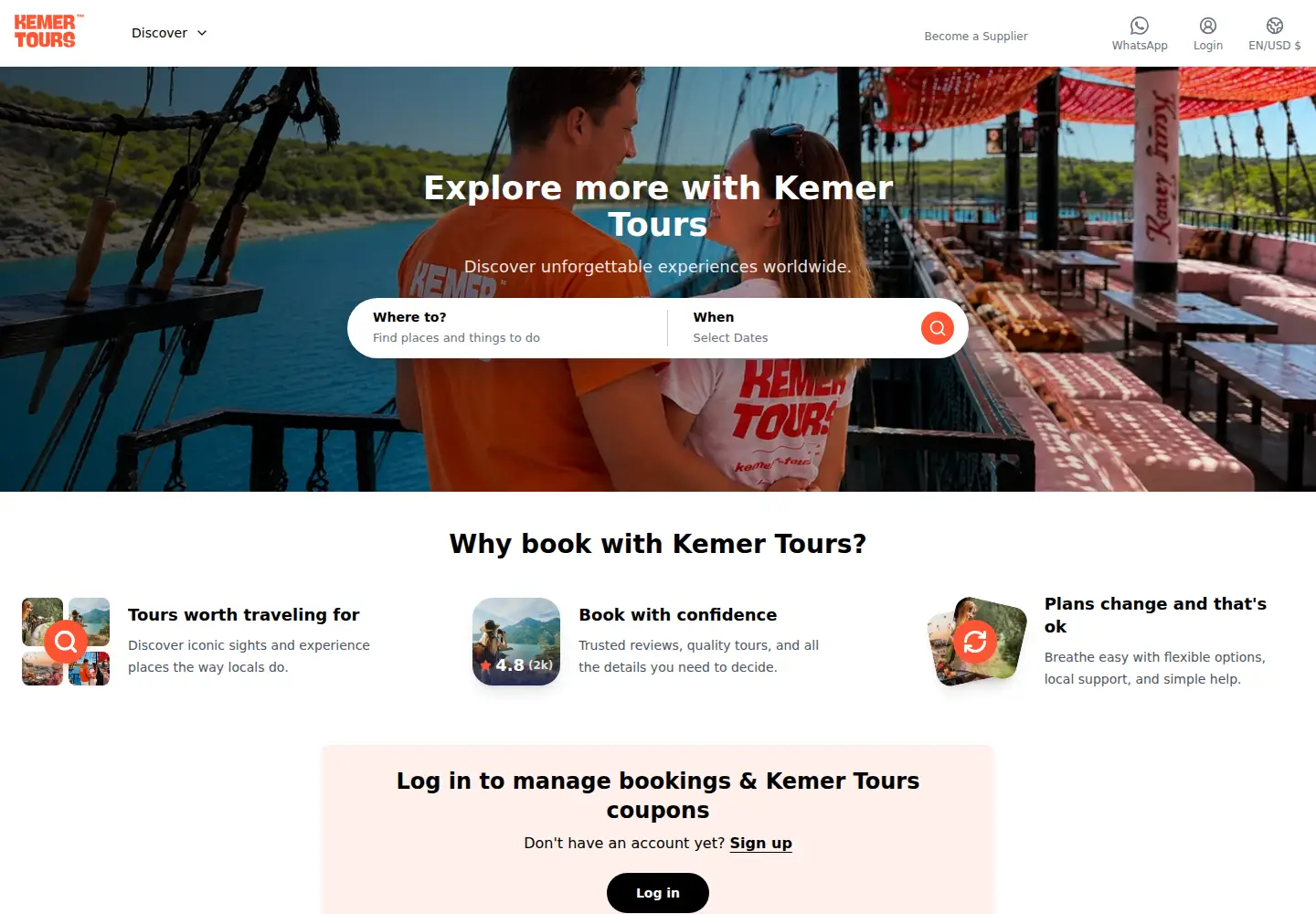 Screenshot of kemer.tours
