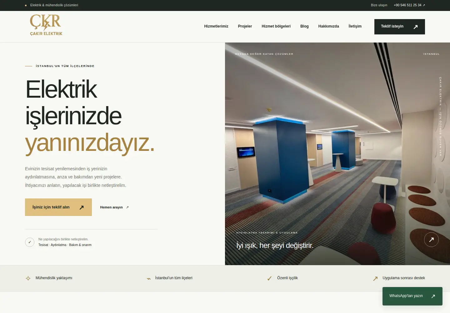 Captured homepage of cakirelektrik.tr in the current scan