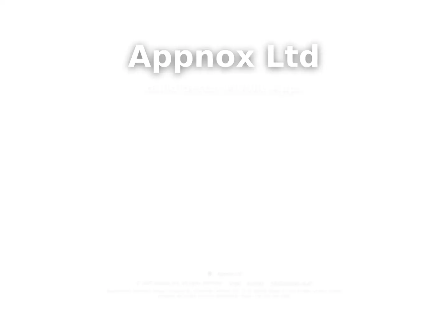 Screenshot of appnox.co.uk