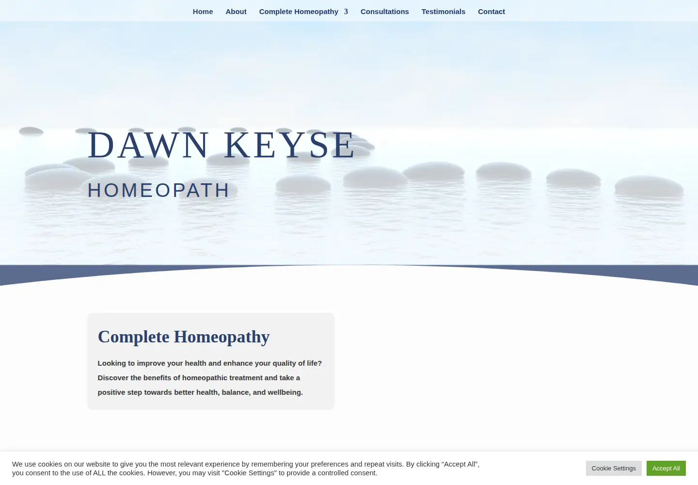 Screenshot of dawnkeyse.co.uk
