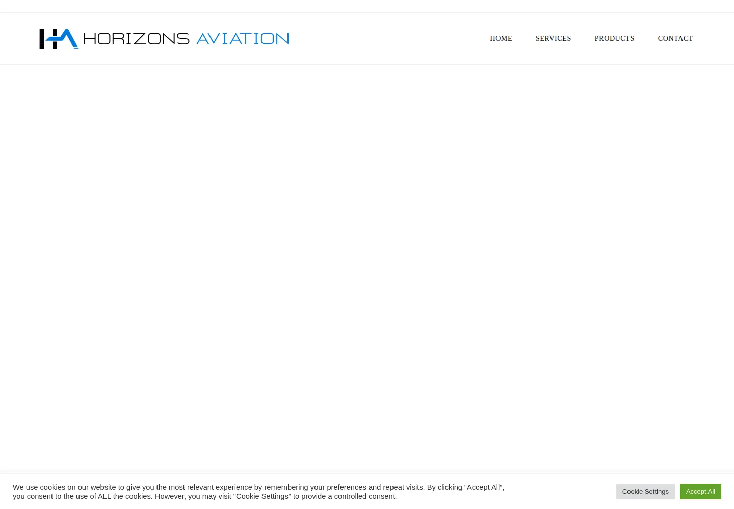 Screenshot of horizonsaviation.co.uk