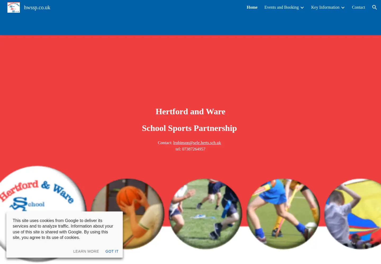 Screenshot of hwssp.co.uk