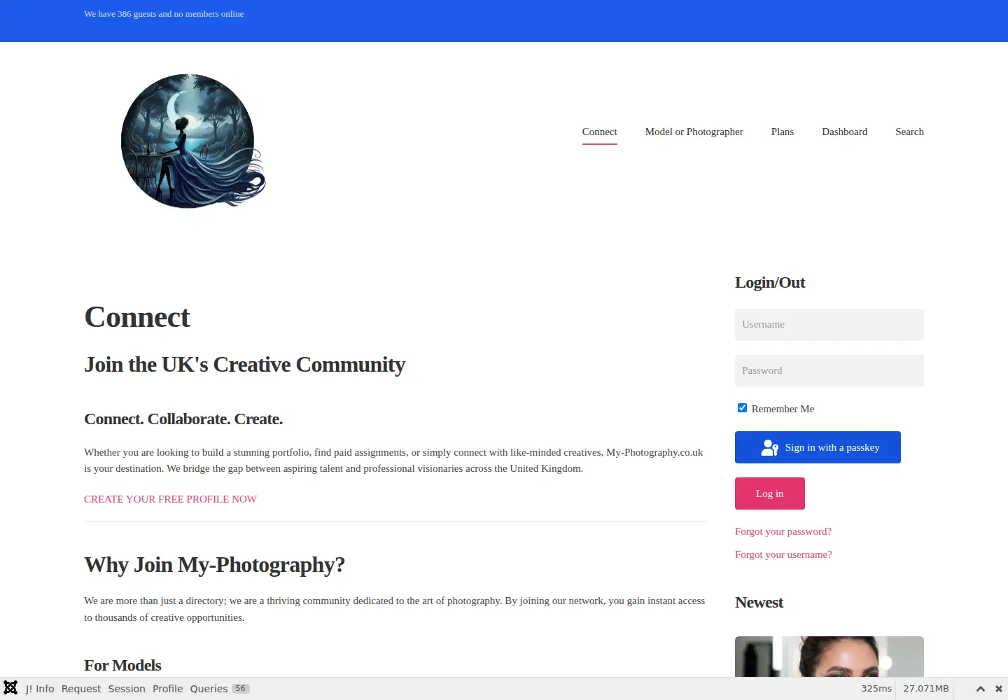 Screenshot of my-photography.co.uk