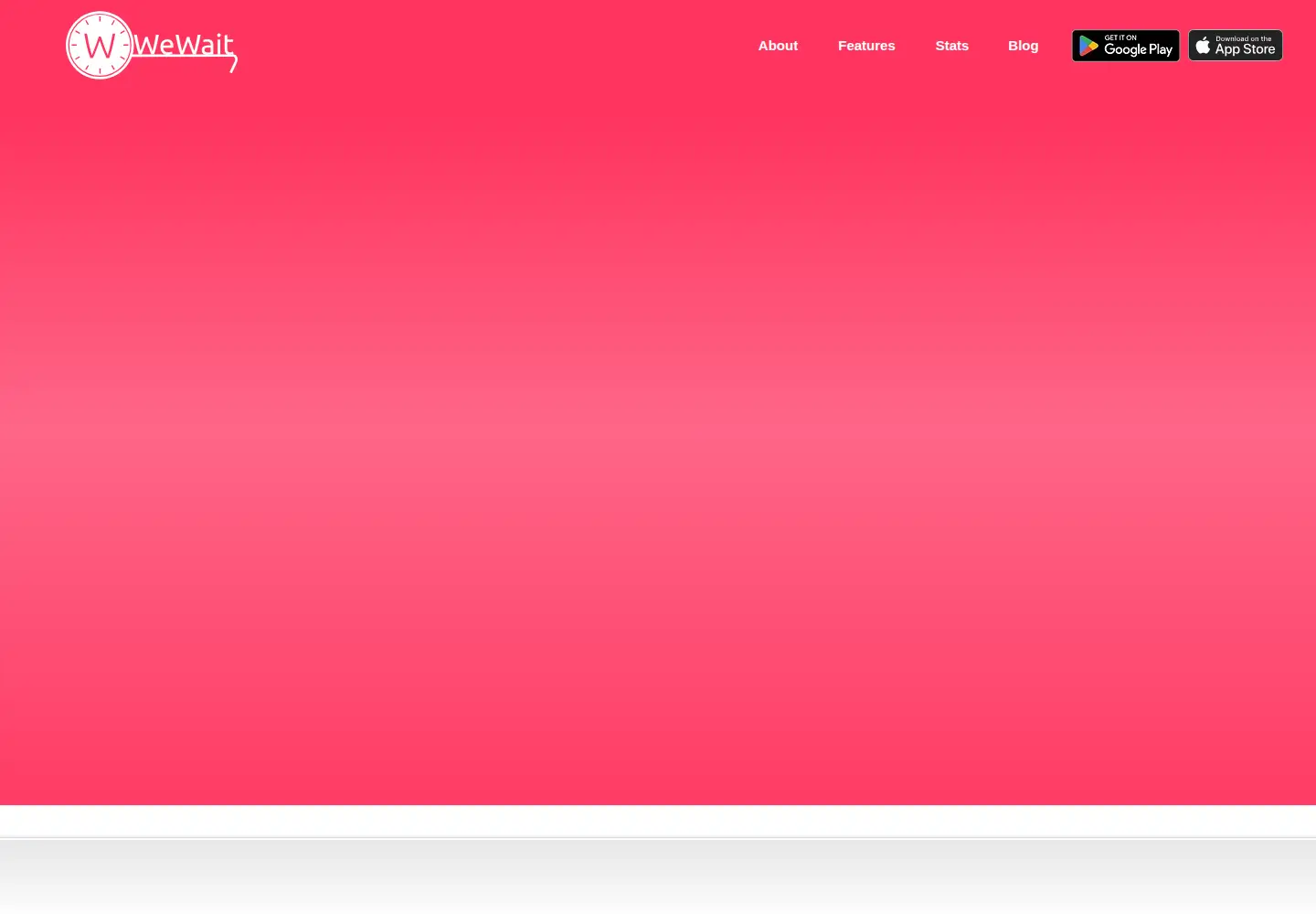 Screenshot of we-wait.co.uk