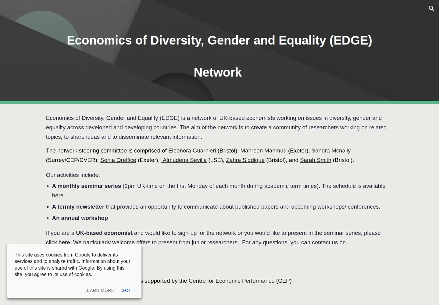 Screenshot of edgenetwork.uk