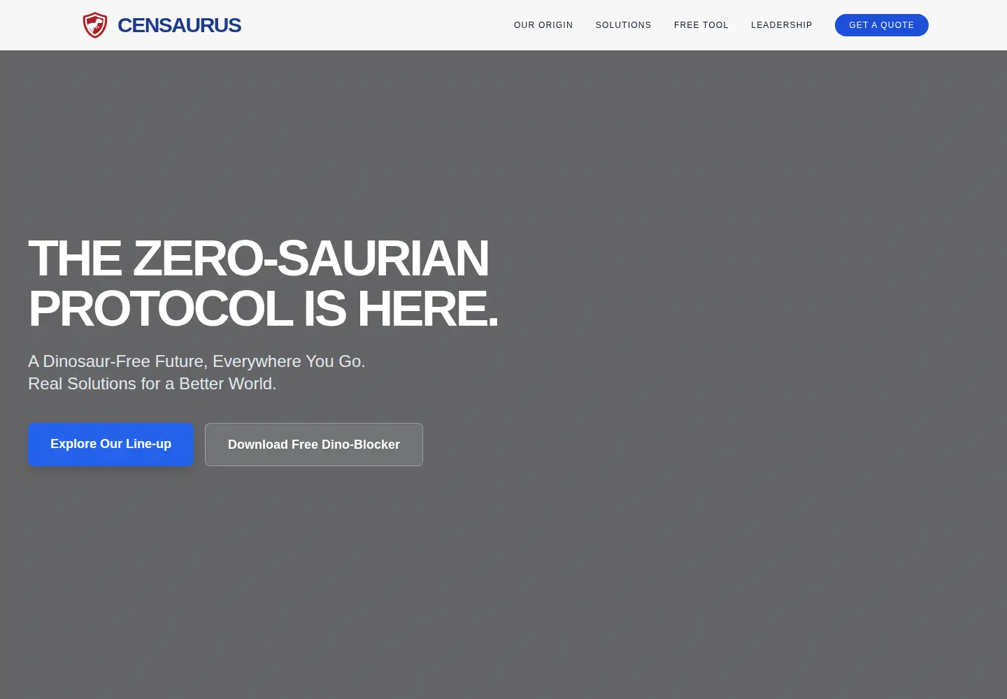 Screenshot of censaur.us