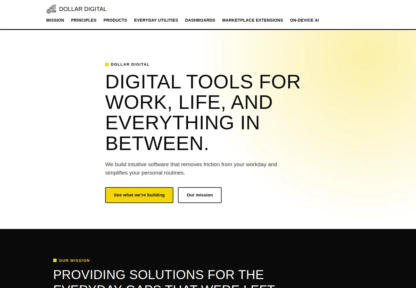Screenshot of dollardigital.us