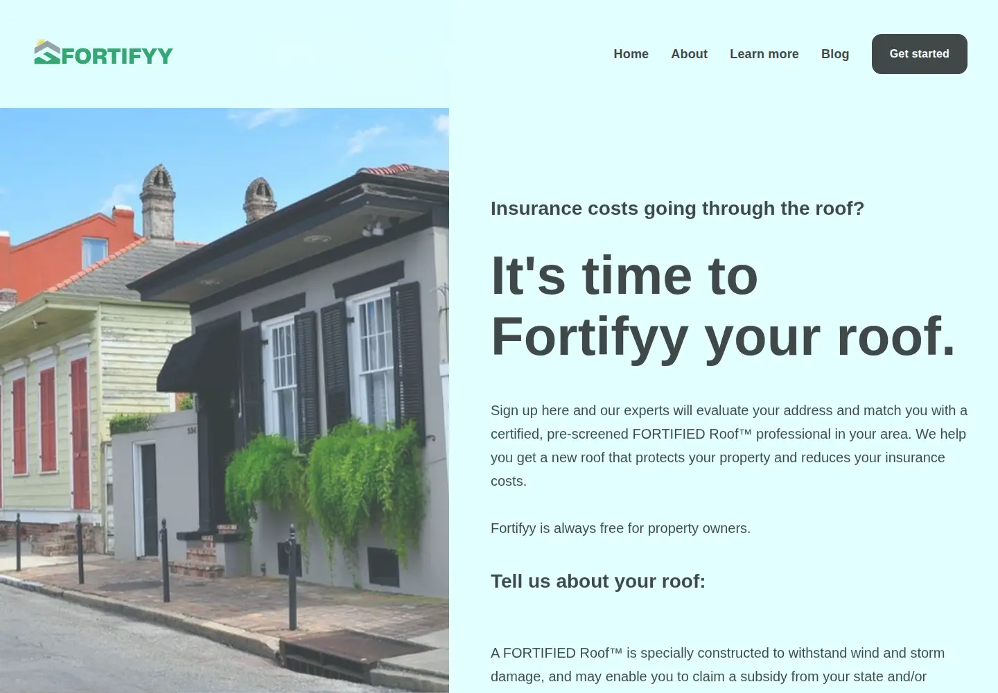 Screenshot of fortifyy.us