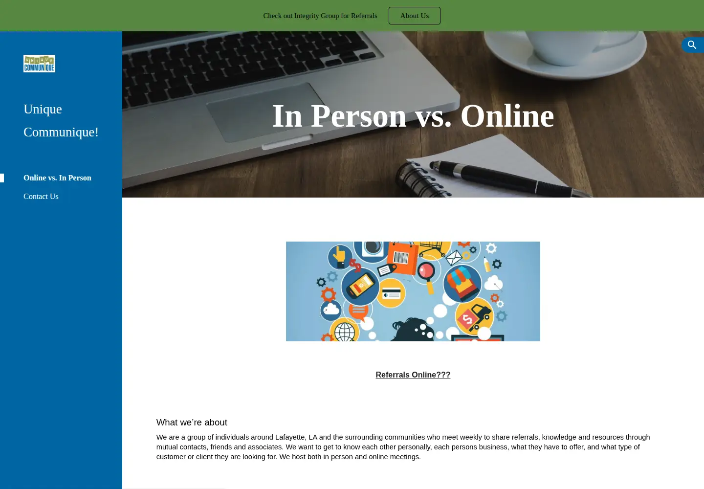 Screenshot of igreferrals.us